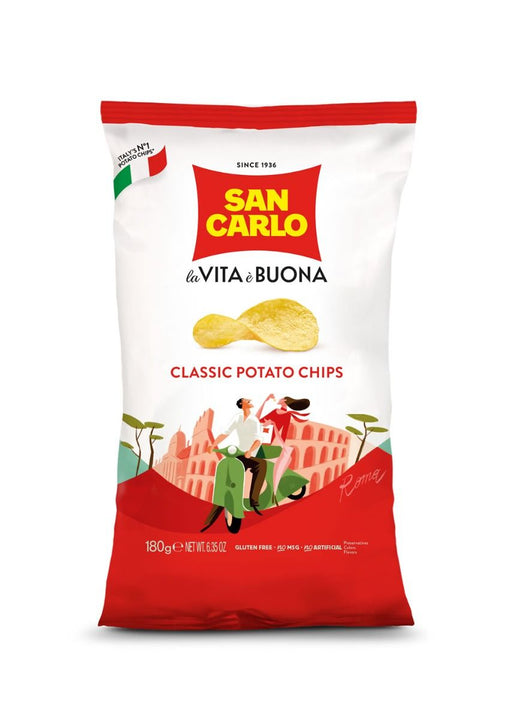 San Carlo Classic Simply Salted Bag, 6.34 oz | 180g