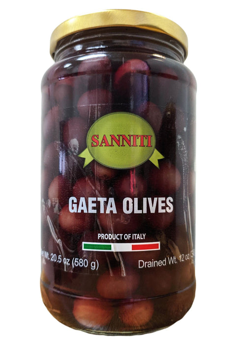 Sanniti Gaeta Olives, 20.56 oz | 580g