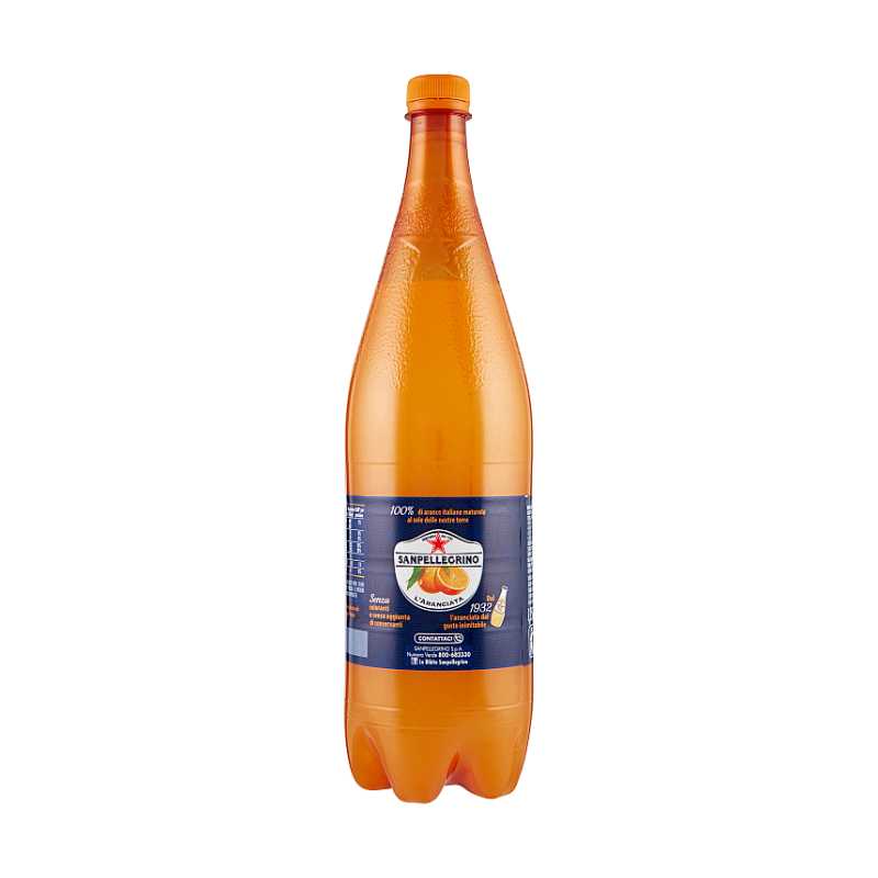 SanPellegrino L'Aranciata Orange, Orange Drink, Italian orange soda