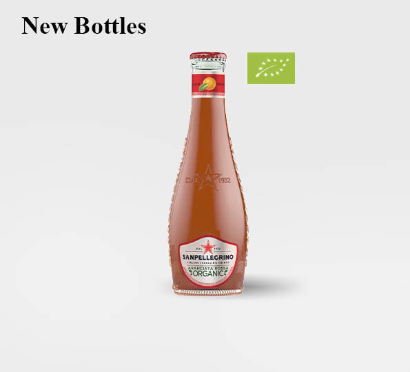 San Pellegrino Aranciata Rossa Organic Glass Bottle