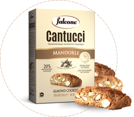 Falcone Cantucci Mandorle, Almond Cookies, 7 oz | 200g