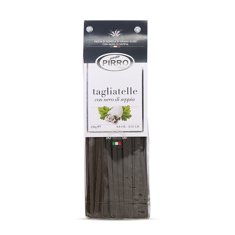 Pirro Pasta Squid Ink Tagliatelle, 8.8 oz | 250g