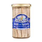 A'S do Mar Makerel Fillets in Olive Oil, 250g Jar