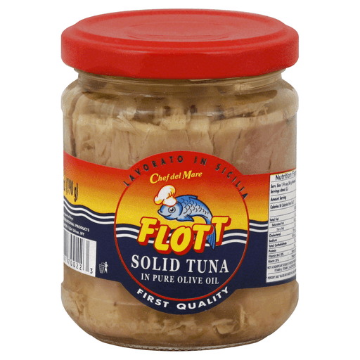 Flott Tuna Fillets in olive oil, 6.75 oz | 190g