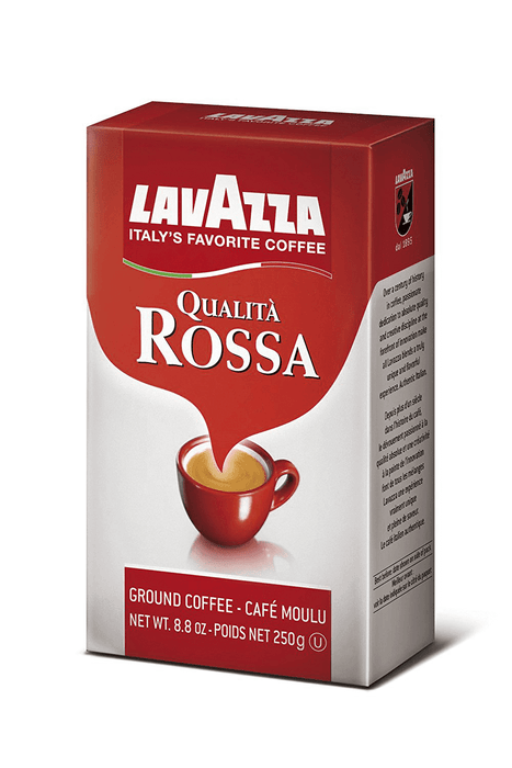 LavAzza Oualita Rossa Coffee, Ground, 8.8 oz | 250g
