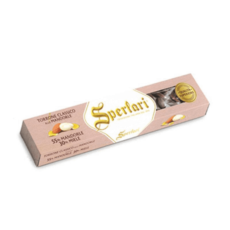 Sperlari Classic Almond Nougat Superior Quality, 3.5 oz