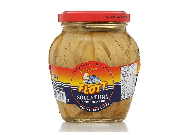 Flott Tuna Fillets in Olive Oil, 10.5 oz | 300g