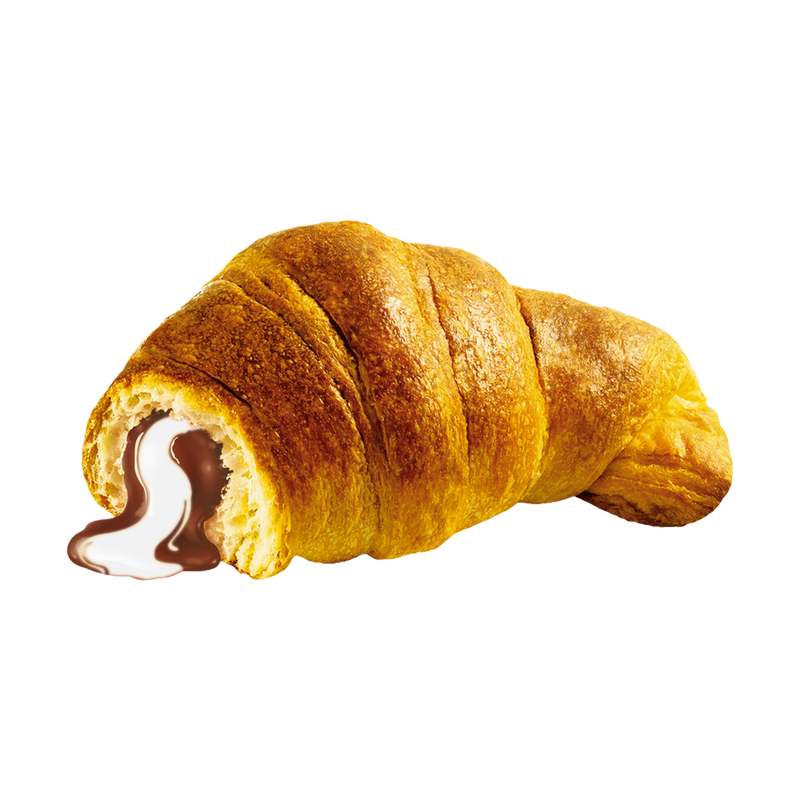 Midi Croissant with Milk & Chocolate Cream Filling, 6 Pack, 10.56 oz | 300g