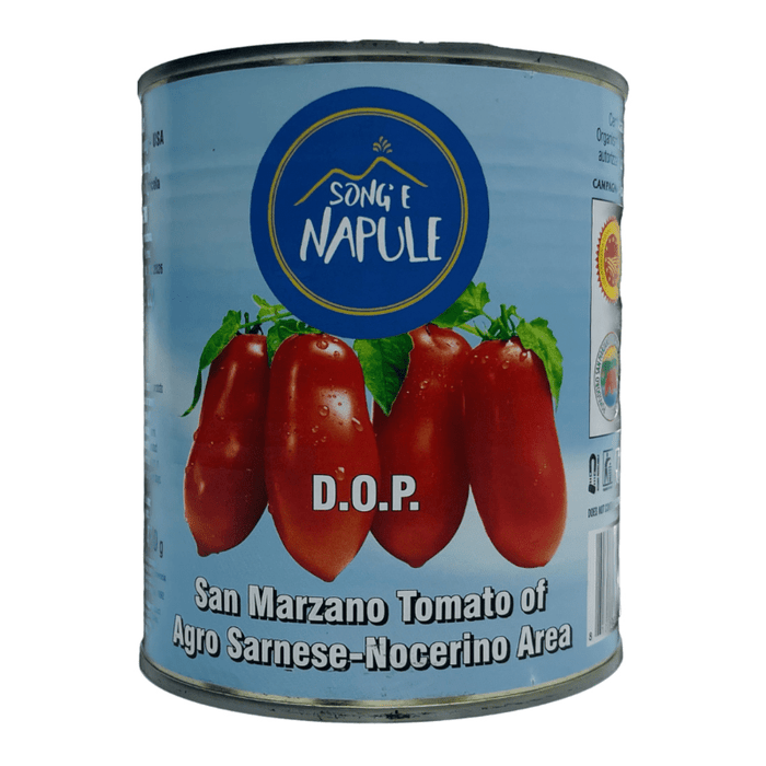 Song' E Napule D.O.P Certified San Marzano Tomatoes, 1 lb 12 oz. | 28 oz Can