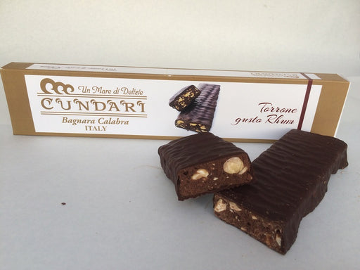 Cundari Nougat Chocolate with Rhum, 7.1 oz | 200g