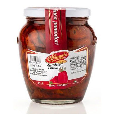 La Cerignola di una volta - Sundried Tomatoes, 19.40 oz | 580 ml