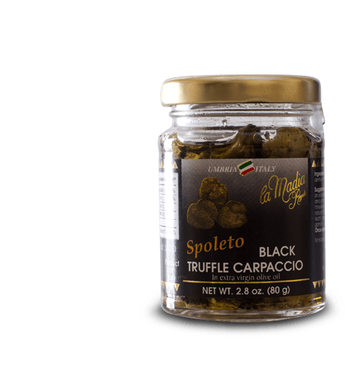 La Madia Regale Black Truffle Carpaccio in E.V.O., 2.8 oz | 80g