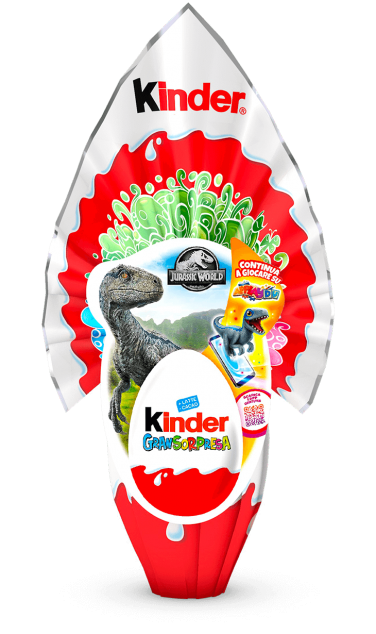 Kinder Gran Sorpresa LUI (Boy) Chocolate Easter Egg, 5.29 oz | 150g