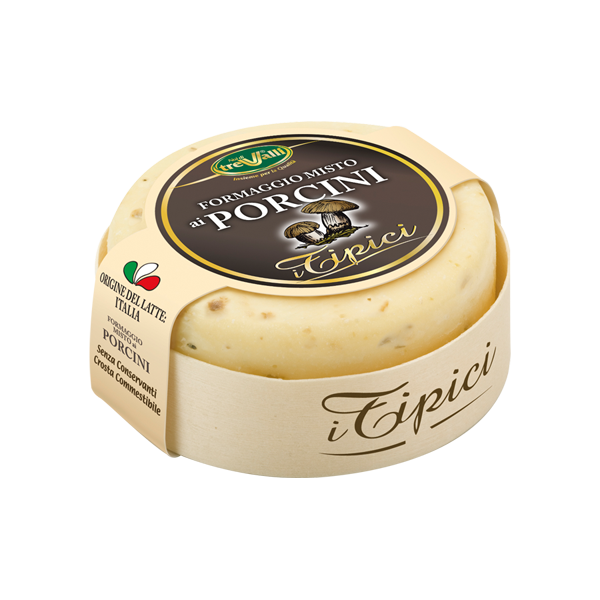 TreValli Cheese with Porcini, 6.3 oz | 180g