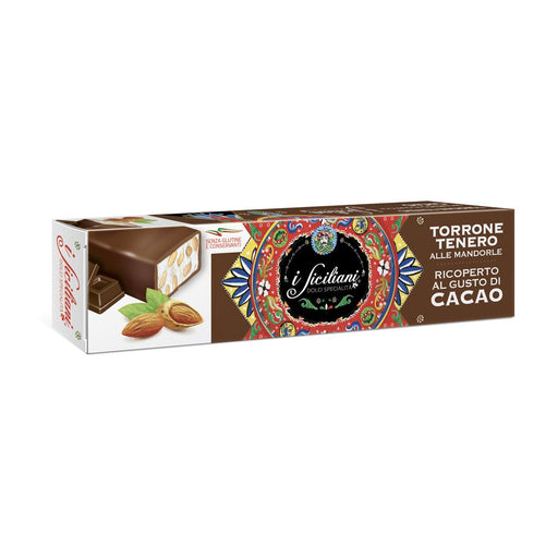 Dolgam Soft Nougat with Almond Covered with Cocoa, 5.29 oz | 150g