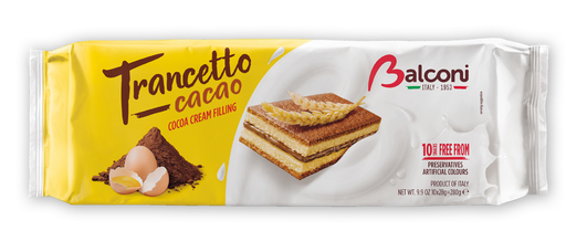Balconi Trancetto Cacao Cocoa Cream Filling, 280g