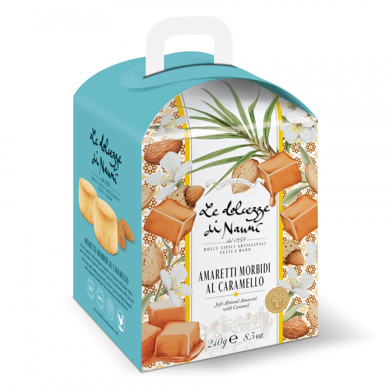 Le Dolcezze di Nanni Soft Almond Amaretti With Caramel, 8.5 oz | 240g