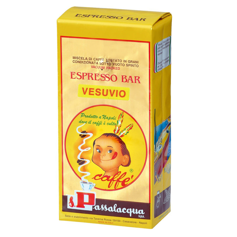 Passalacqua Vesuvio Espresso Bar Whole Bean Coffee, 1kg | 2.2 lbs