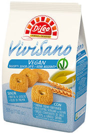 DiLeo ViviSano Vegan Cookies, 17.63 oz | 500g